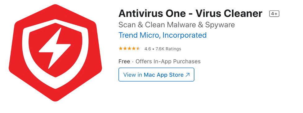 free antivirus for mac app store